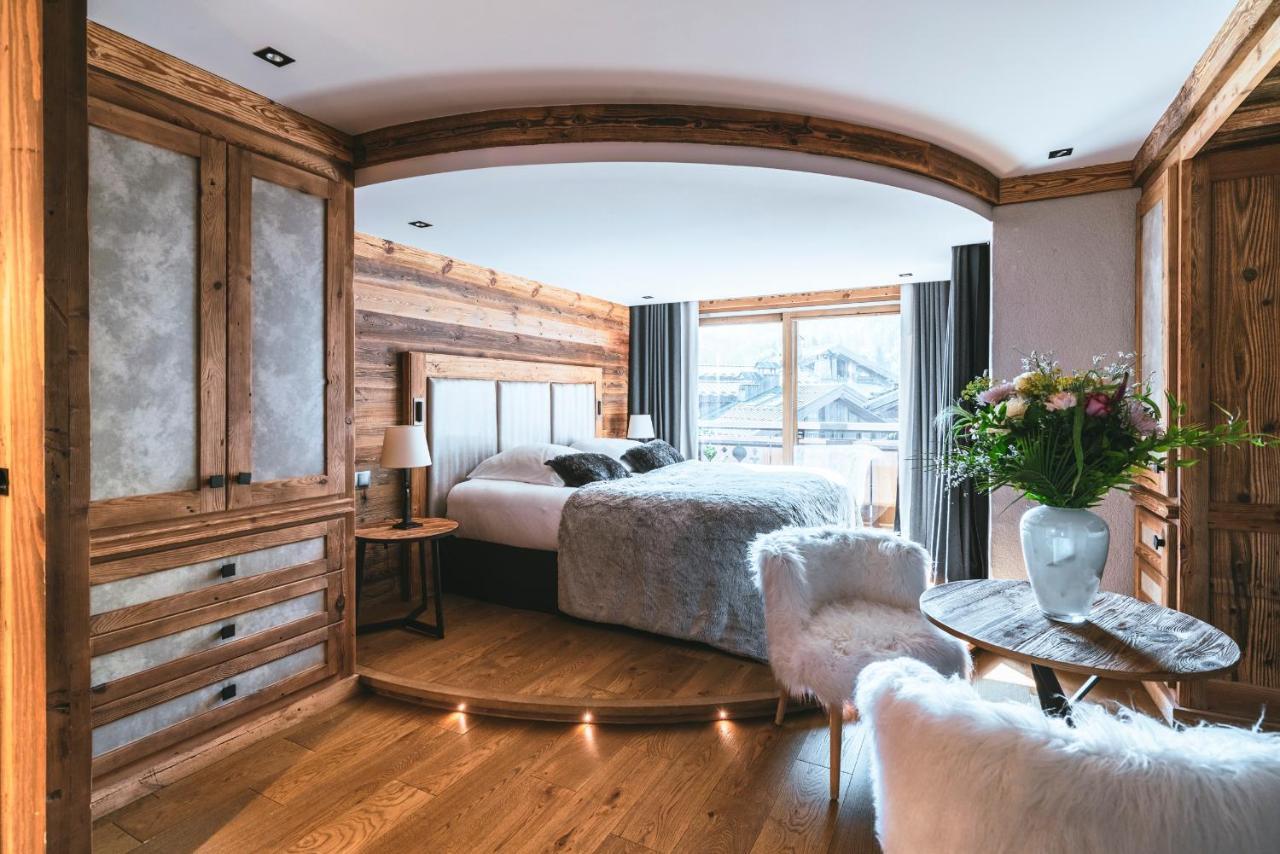 Hotel Les Peupliers Courchevel Bagian luar foto