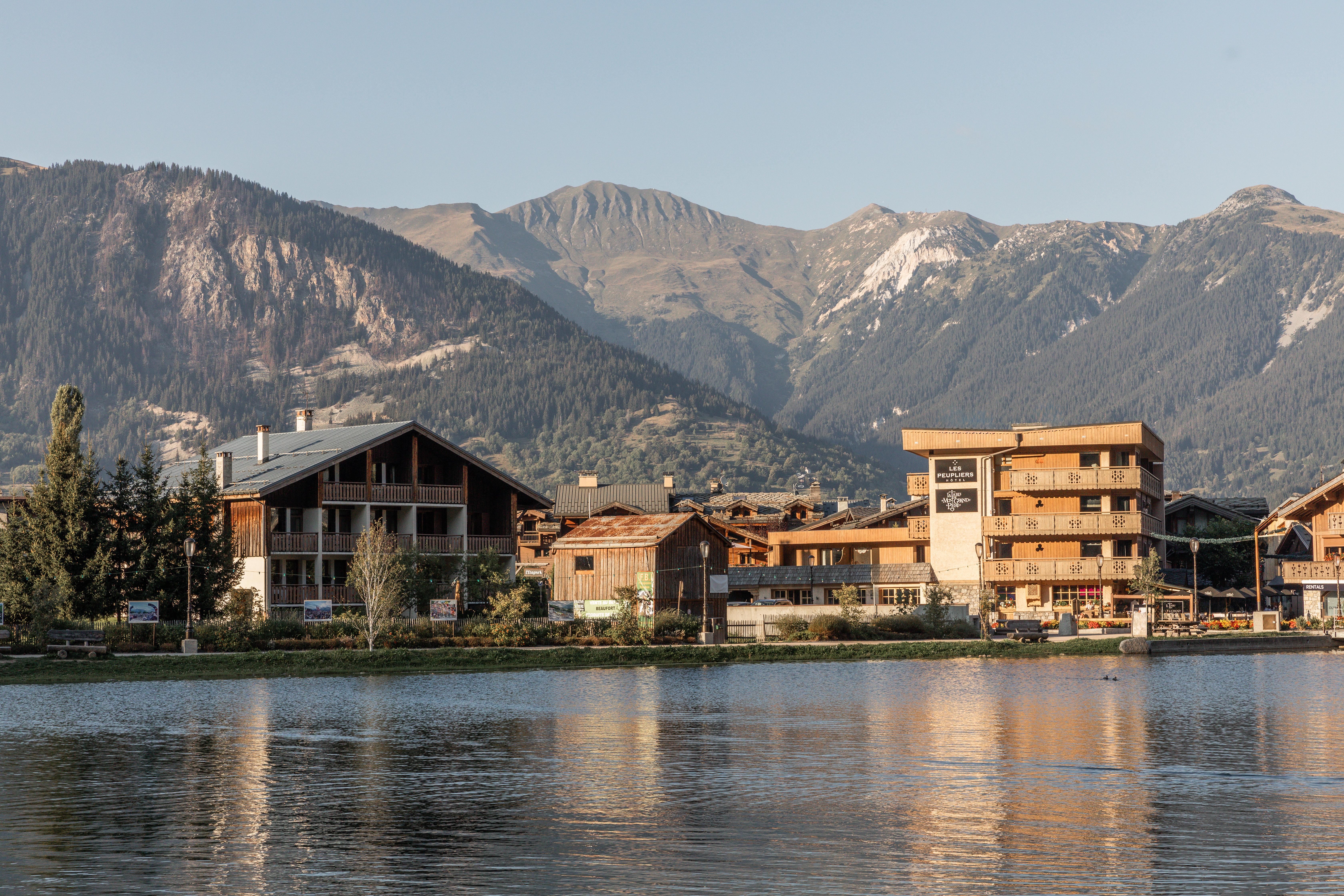 Hotel Les Peupliers Courchevel Bagian luar foto