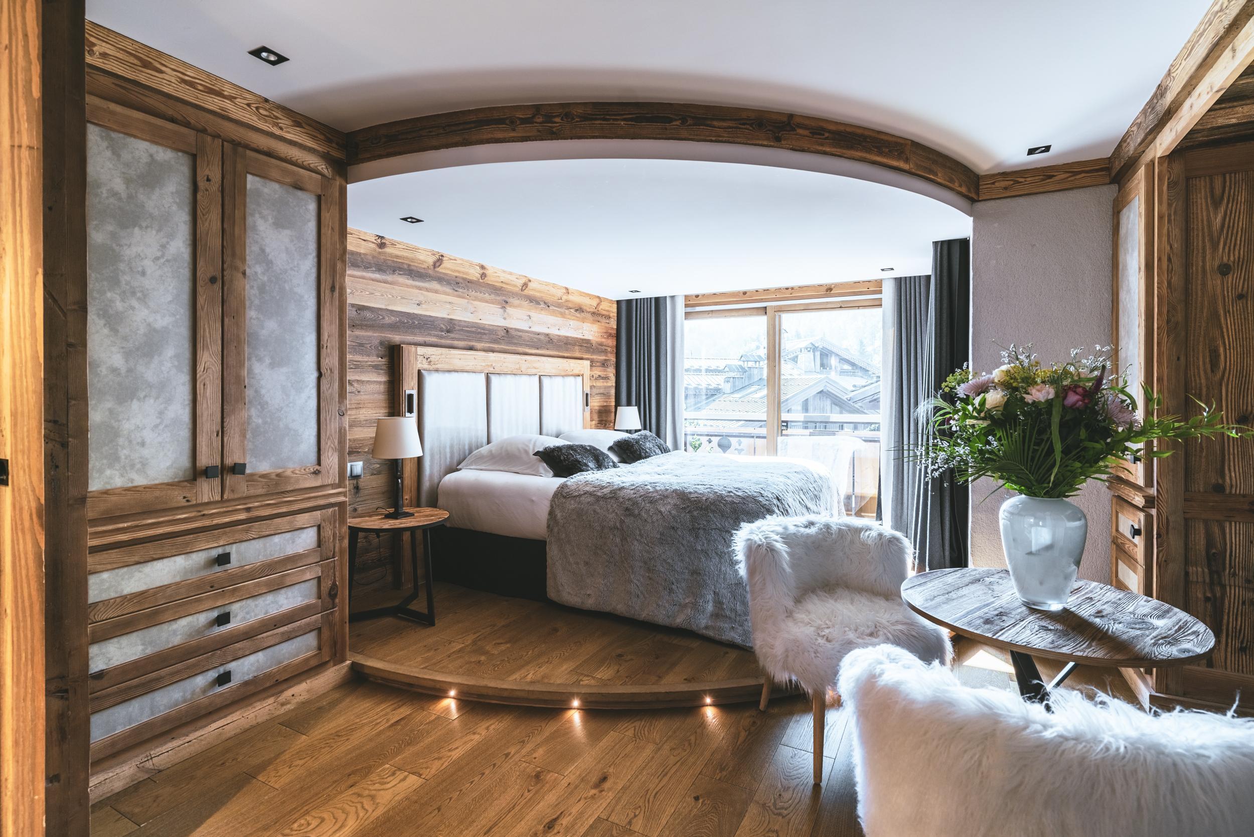 Hotel Les Peupliers Courchevel Bagian luar foto