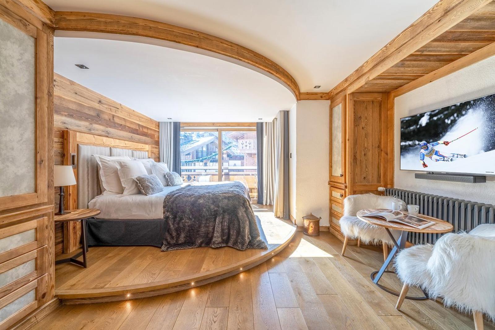 Hotel Les Peupliers Courchevel Bagian luar foto